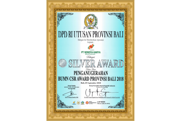 Anugerah BUMN CSR Provinsi Bali 2019